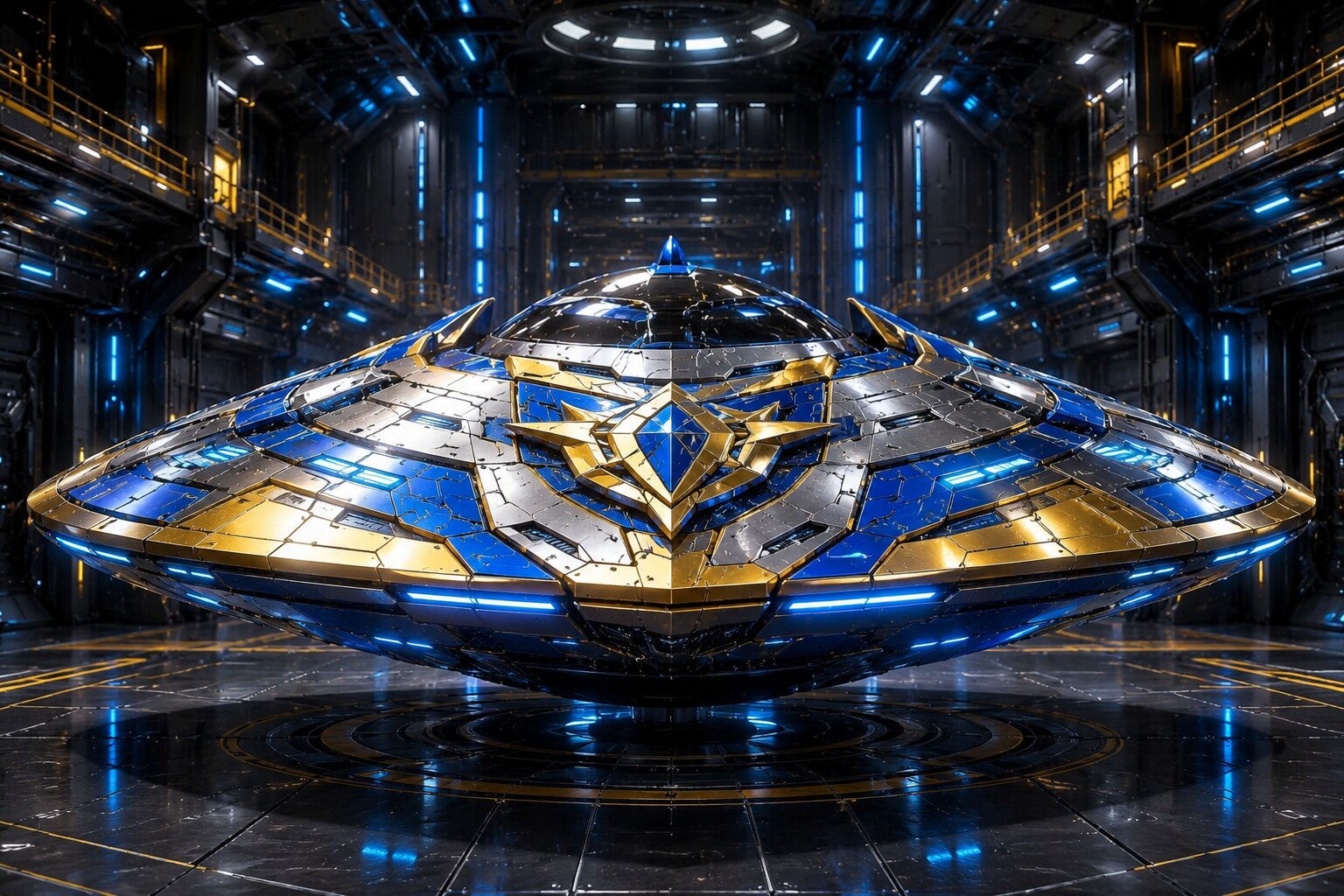 Space UFO Zord: Cosmic Sentinel of Infinity